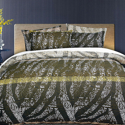Accessorize Zig Zag Quilt Cover Set Queen - Main Image