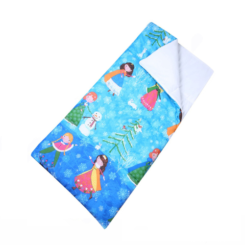 Happy Kids Glow in The Dark Sleeping Bag Snow Princess - Main Image