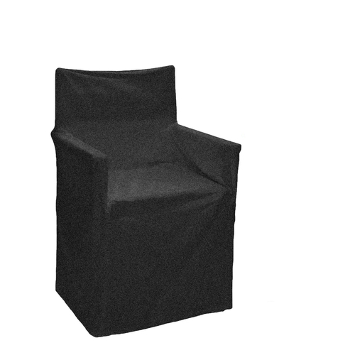 IDC Homewares Cotton Director Chair Cover Black - Main Image