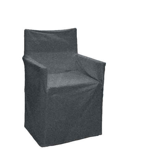 IDC Homewares Cotton Solid Director Chair Cover Charcoal - Main Image