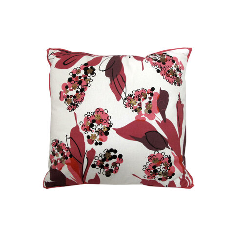 IDC Homewares Amelia Applique Pink Filled Cushion 43 x 43 cm - Main Image