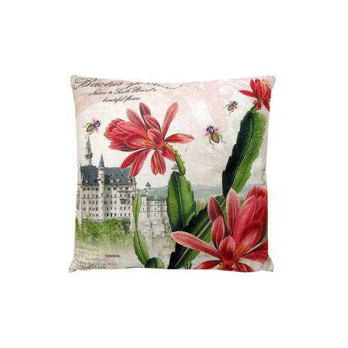 J.Elliot Home Blossom Pink Filled Cushion 43 x 43 cm - Main Image