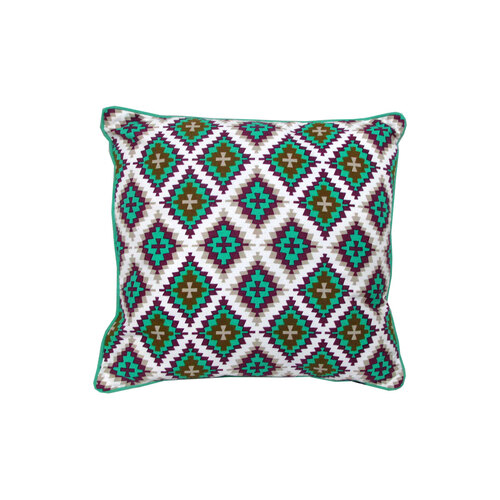 J.Elliot Home Clerra Purple Filled Cushion 43 x 43 cm - Main Image