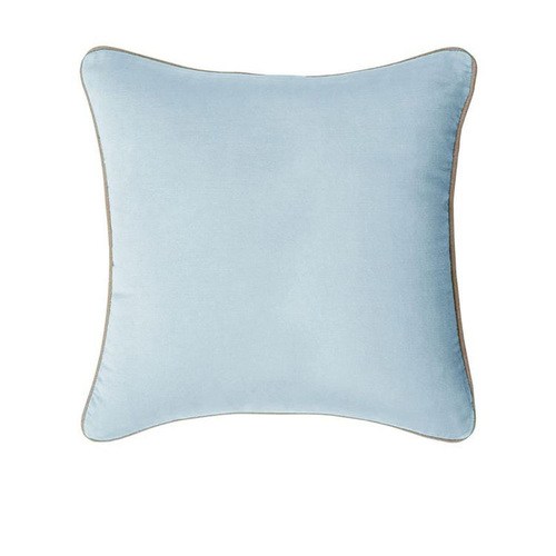 J Elliot Home Gabriel 100% Cotton Filled Cushion 60 x 60 cm Illusion Blue - Main Image