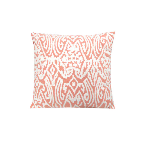 J.Elliot Home Grace Coral Applique Filled Cushion 43 x 43 cm - Main Image