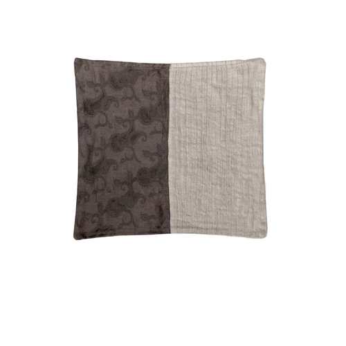 IDC Homewares Quality Cushion Cover Paisley Brown - Main Image