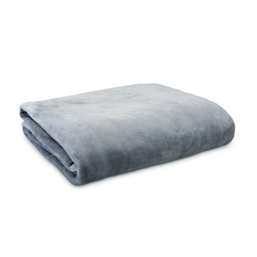 Ardor Lucia Luxury Push Blanket Silver Single - Main Image