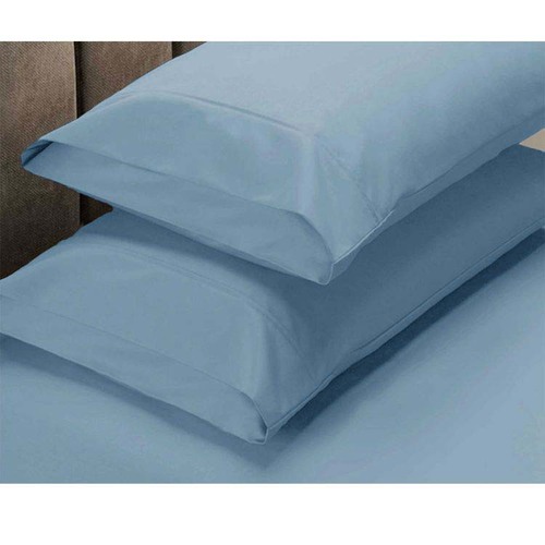 Apartmento 225TC Fitted Sheet Set King Sky plus 2 Pillowcases - Main Image