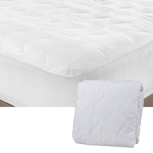 Essentially Home Living Microfibre Quilted Fitted Mattress Protector - SINGLE - Main Image