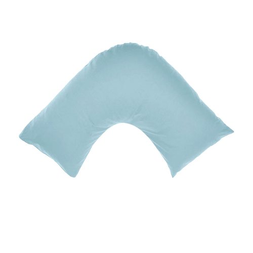 Algodon 300TC Cotton V Shape Pillowcase Denim - Main Image