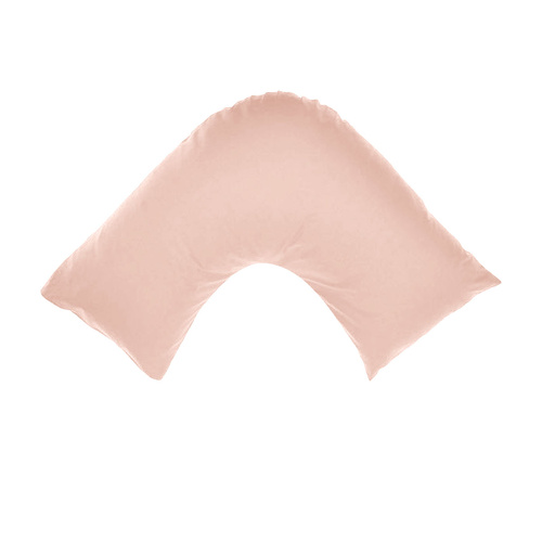 Algodon 300TC Cotton V Shape Pillowcase Pink - Main Image