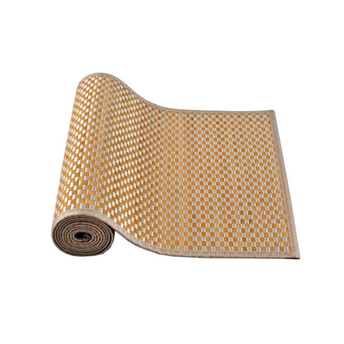 Georgia Beige Gold Bamboo Table Runner 140 x 33cm - Main Image