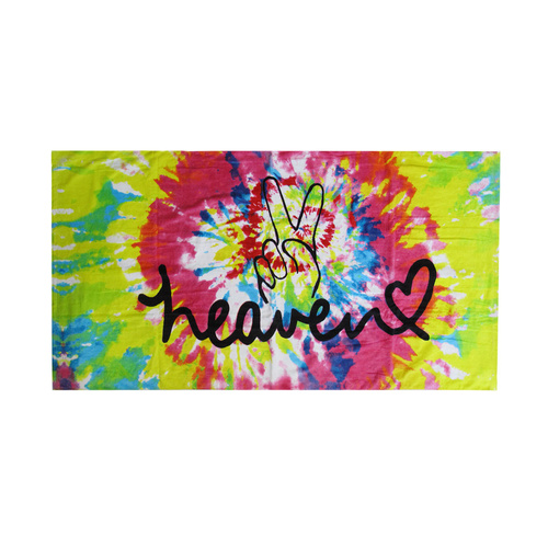 Heaven Peace 100% Cotton Beach Towel 80 x 155 cm - Main Image