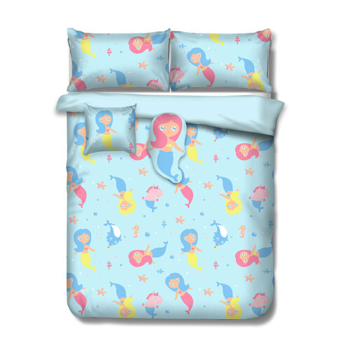 Ramesses Mermaid Kids Advventure 5 Pcs Comforter Set Double - Main Image