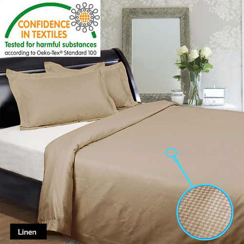 Kingtex 1350TC Quilt Cover Set Linen Queen - Main Image