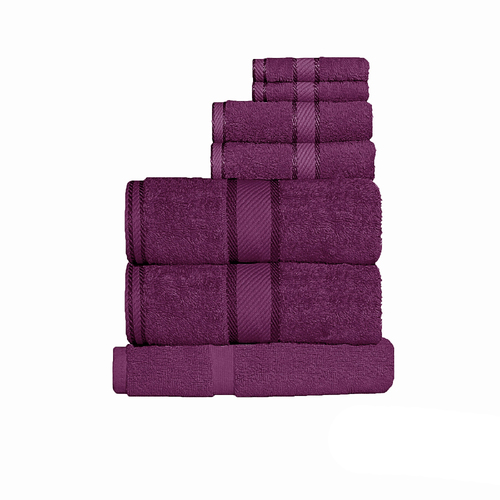 Kingtex 550gsm Cotton 7 Pce Towel Set Shiraz - Main Image