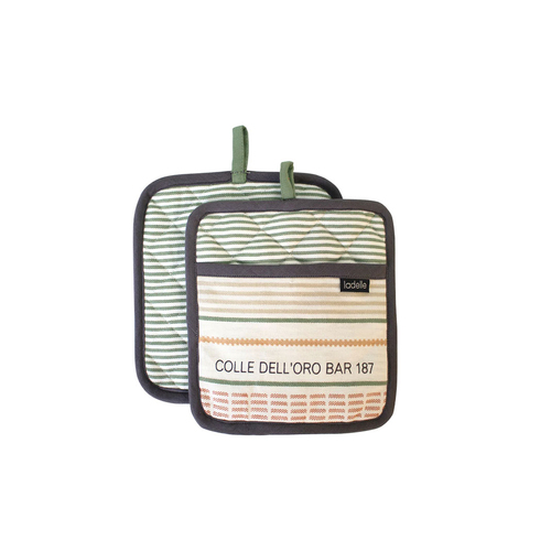 Ladelle Sanctuary Cream Set of 2 Pot Holders 21 x 21 cm - Main Image