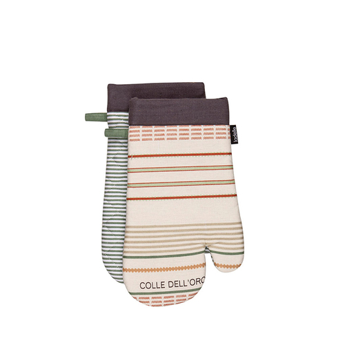 Ladelle Sanctuary Cream Set of 2 Oven Mitts 18 x 33 cm - Main Image