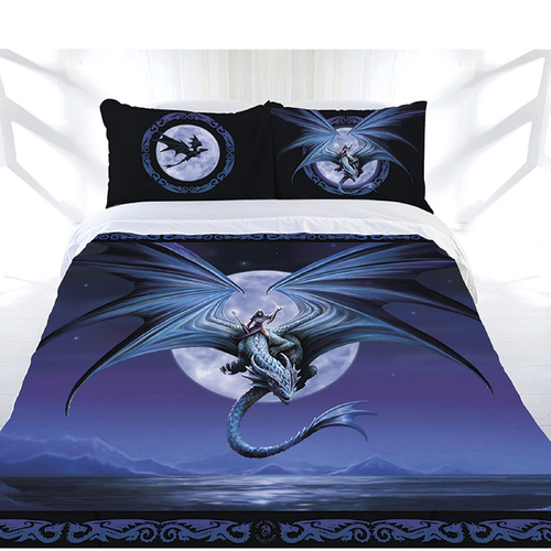 Anne Stokes Moonstone Quilt Cover Set King - Main Image