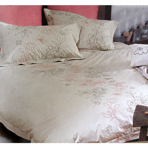 Canterbury Orinocco Sand Quilt Cover Set King - Main Image