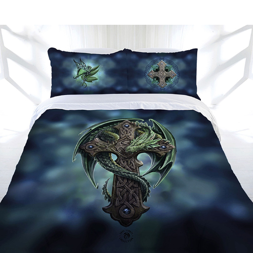 Anne Stokes Woodland Guardian Quilt Cover Set Double - Main Image