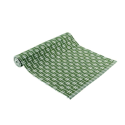 Ladelle Eden Ribbed Eco Recycled Cotton Table Runner 33 x 150 cm Sage - Main Image