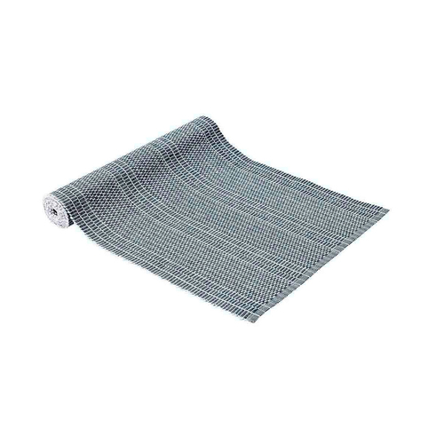 Ladelle Repose Ribbed 100% Cotton Table Runner Navy - Main Image