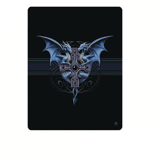 Anne Stoke Dragon Duo Polar Fleece Throw - Main Image