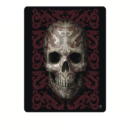 Anne Stoke Oriental Skull Polar Fleece Throw - Main Image