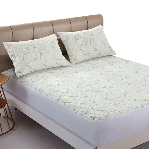 Alastairs Nature Basics Bamboo Waterproof Mattress Protectors Single - Main Image