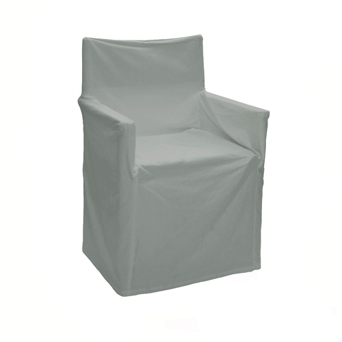 Rans Alfresco 100% Cotton Director Chair Cover - Plain Grey - Main Image