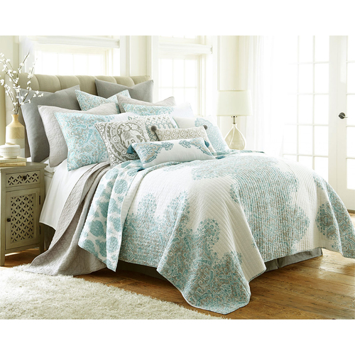 Jenny Mclean Avalon 3 Piece 100% Cotton Coverlet Set King - Main Image