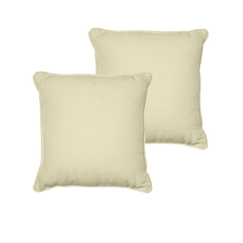 Rans Set of 2 London Cotton Cushion Cover - Natural - Main Image