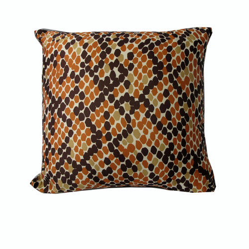 Rapee Morocco Hive Orange 45x45 cm Square Cushion - Main Image