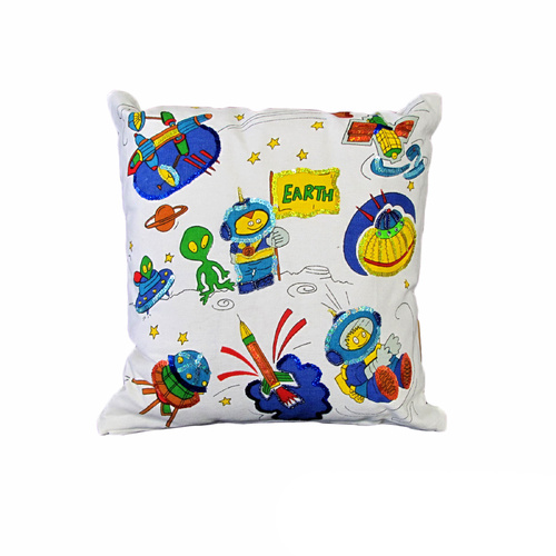 Rapee Spaceman 43x43 cm Square Cushion 43 x 43 cm - Main Image