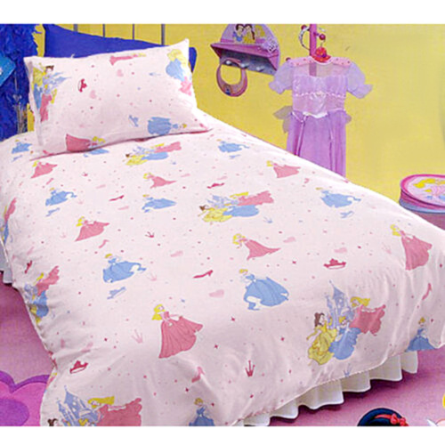Disney Princess Pink Quilt Cover Set Single - Main Image