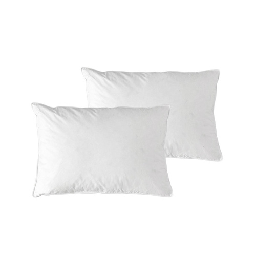 At Home Homewares Pack of 2 Standard Machine Washable Feather Pillows 45 x 70 +13 cm - Main Image