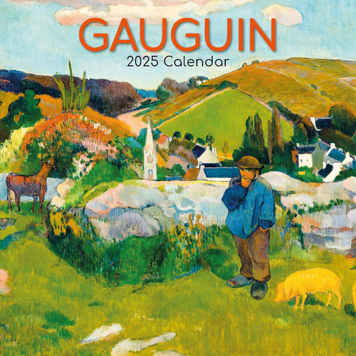 Gauguin - 2025 Square Wall Calendar Arts 16 Months Premium Planner Gift - Main Image