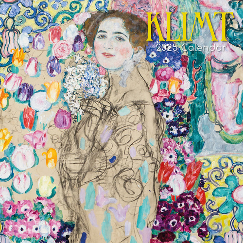 Klimt - 2025 Square Wall Calendar Arts Landscapes 16 Months Premium Planner Gift - Main Image