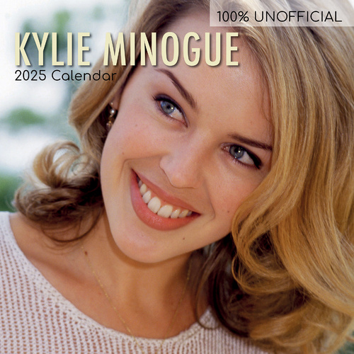Kylie Minogue - 2025 Square Wall Calendar 16-Month Premium New Year Planner Gift - Main Image