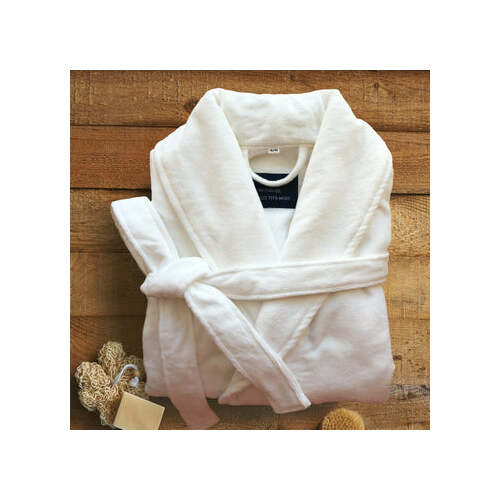 luxury 100 cotton velour bathrobes bath robes unisex  l xl - Main Image