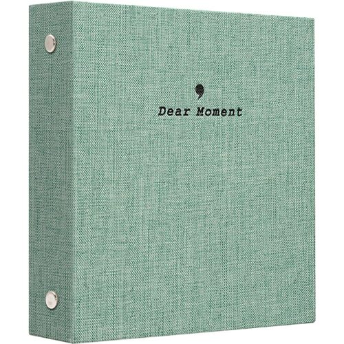 LIFEBEA 100 Pockets Mini Photo Album - Picture Case for Fujifilm Instax Film 7 8 9 11 12 25 40 50 70 90 Instant Camera & Name Card - Green - Main Image