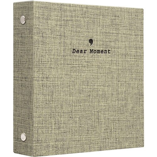 LIFEBEA 100 Pockets Mini Photo Album - Picture Case for Fujifilm Instax Film 7 8 9 11 12 25 40 50 70 90 Instant Camera & Name Card - Grey - Main Image