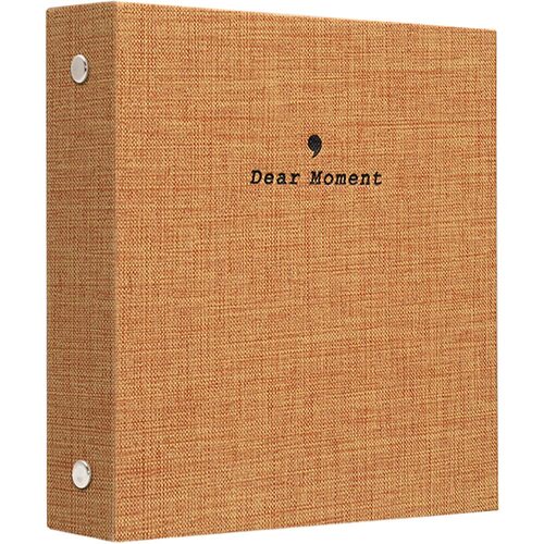 LIFEBEA 100 Pockets Mini Photo Album - Picture Case for Fujifilm Instax Film 7 8 9 11 12 25 40 50 70 90 Instant Camera & Name Card - Khaki - Main Image