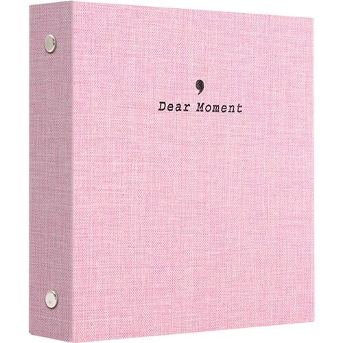 LIFEBEA 100 Pockets Mini Photo Album - Picture Case for Fujifilm Instax Film 7 8 9 11 12 25 40 50 70 90 Instant Camera & Name Card - Pink - Main Image