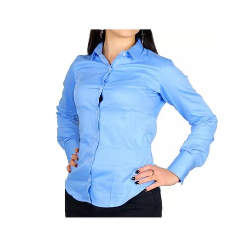 Milano Satin Shirt for the Spring/Summer Season - Slim Fit M Women - Main Image