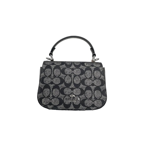 COACH Women's Lysa Top Handle Bag Crossbody Gun Metal - One Size - Main Image