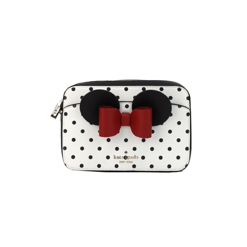 Kate Spade Women's Disney Minnie Mouse Polka Dot Printed PVC Crossbody Camera Bag - One Size - Main Image