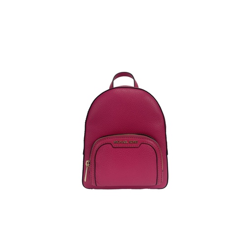 Michael Kors Women's Jaycee Mini XS Pebbled Leather Zip Pocket Backpack Bag - One Size - Main Image