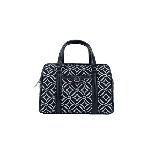 Michael Kors Women's Small Leather Duffle Crossbody Bag Black - One Size - Main Image